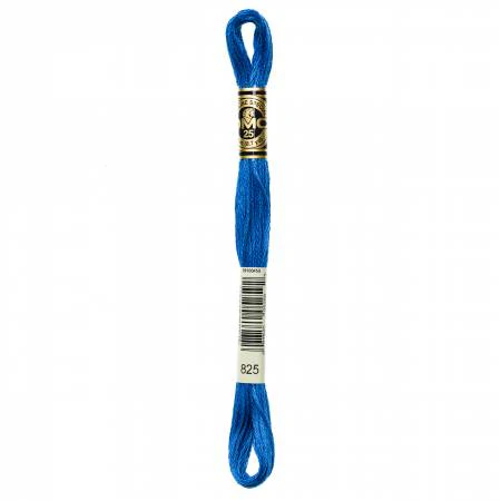 DMC Embroidery Floss 8M (825 Dark Blue)