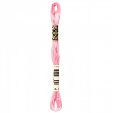 DMC Embroidery Floss 8M (894 Very Light Carnation)