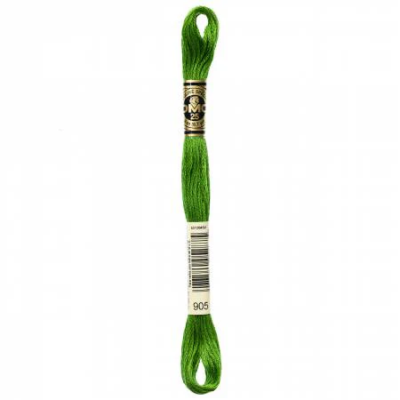 DMC Embroidery Floss 8M (905 Dark Parrot Green)