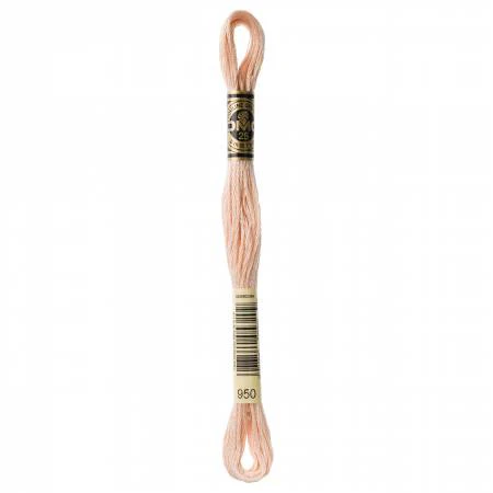 DMC Embroidery Floss 8M (950 Light Desert Sand)