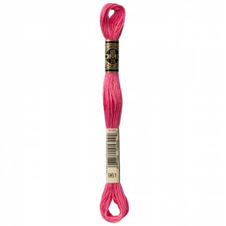 DMC Embroidery Floss 8M (961 Dark Dusty Rose)