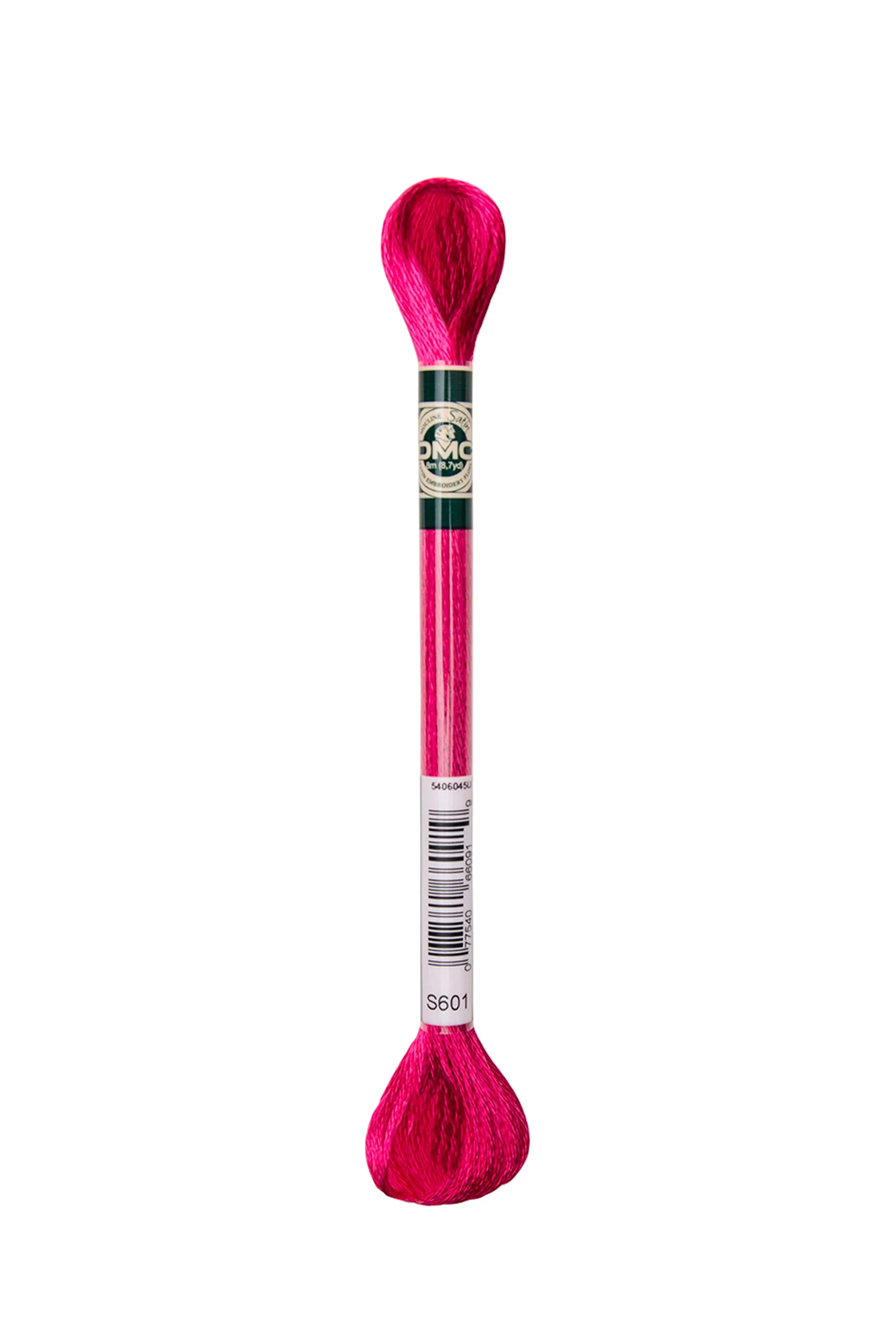 DMC Satin Embroidery Floss (S601 Dark Cranberry)