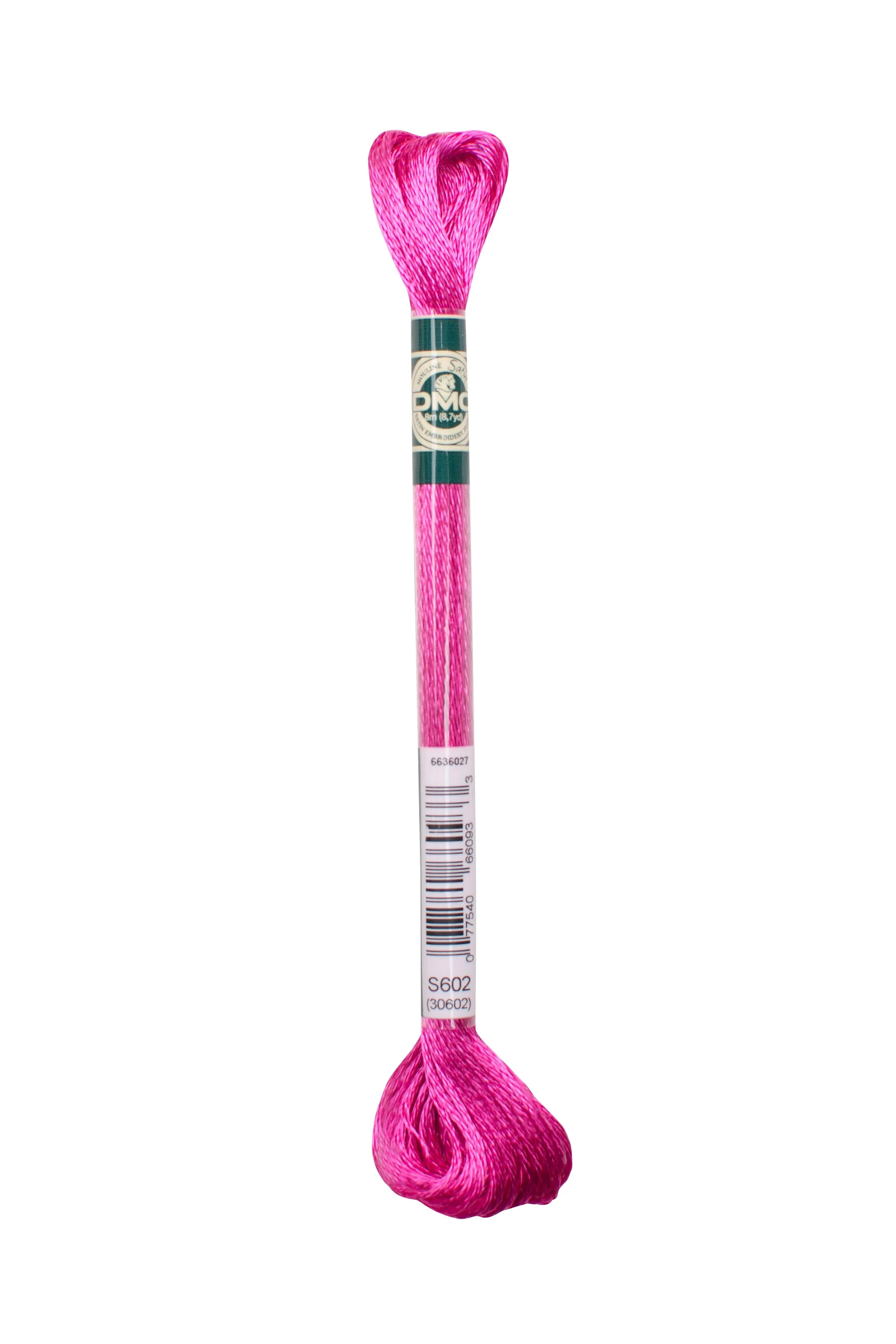 DMC Satin Embroidery Floss (S602 Medium Cranberry)
