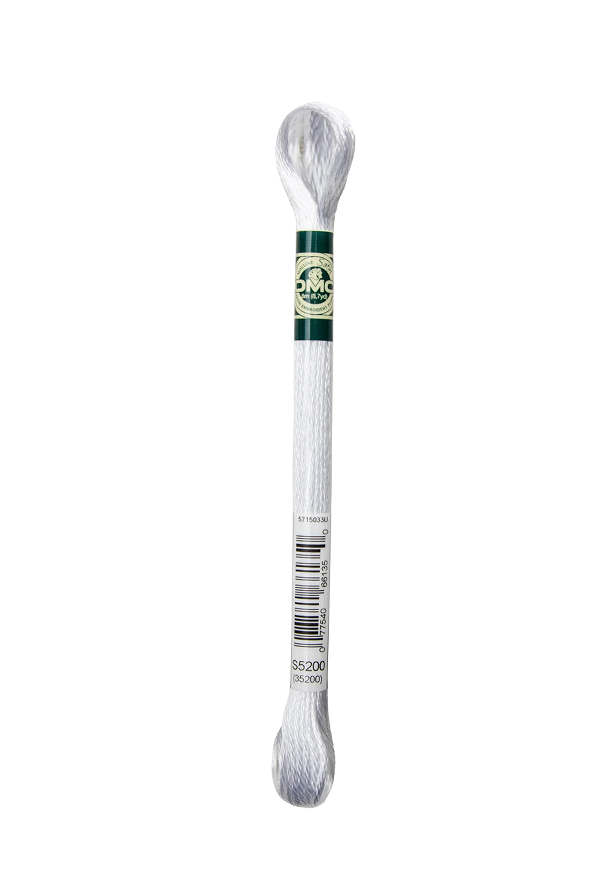 DMC Satin Embroidery Floss (S5200 White)