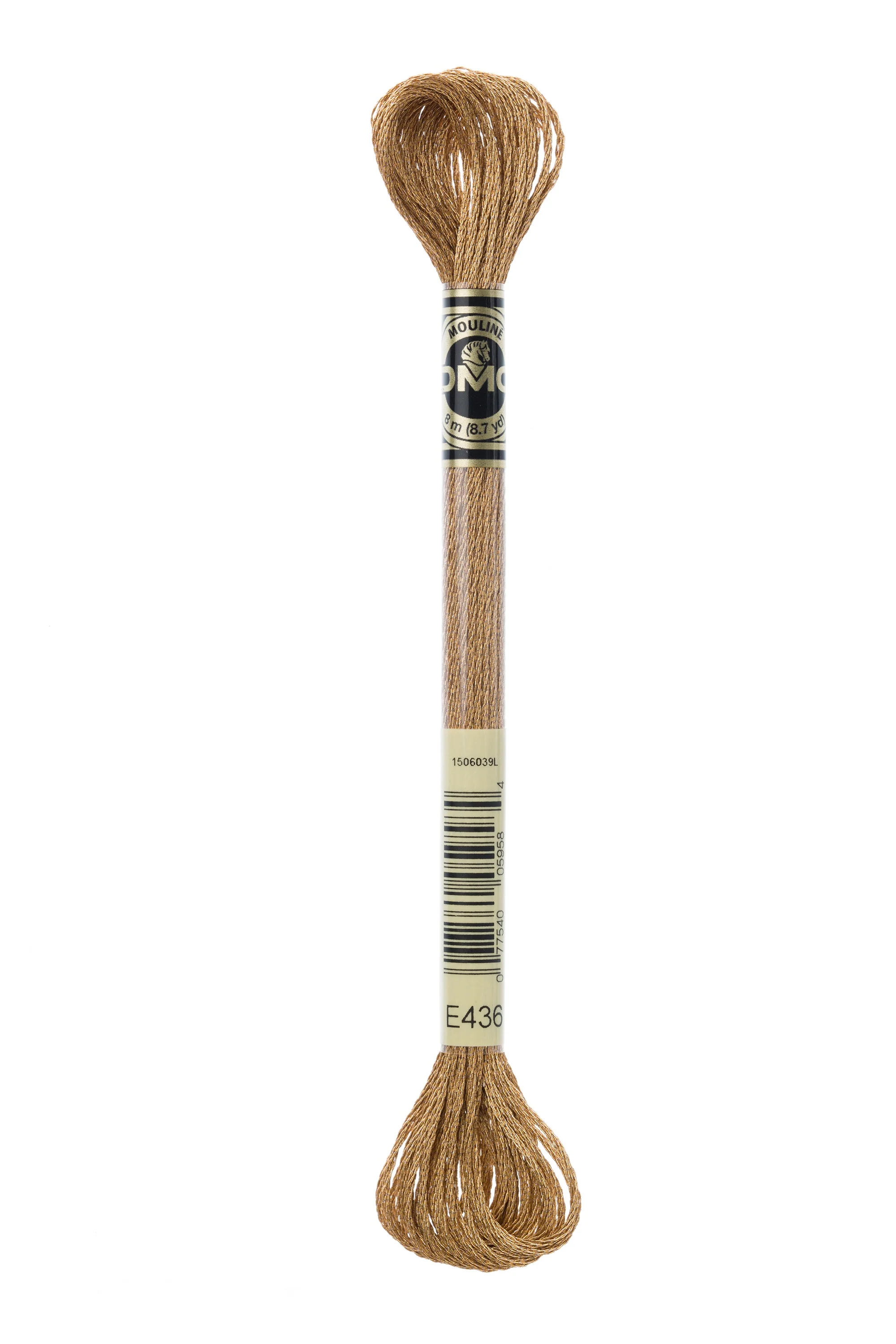 DMC Light Effects Embroidery Floss (E436 Antique Golden Oak)