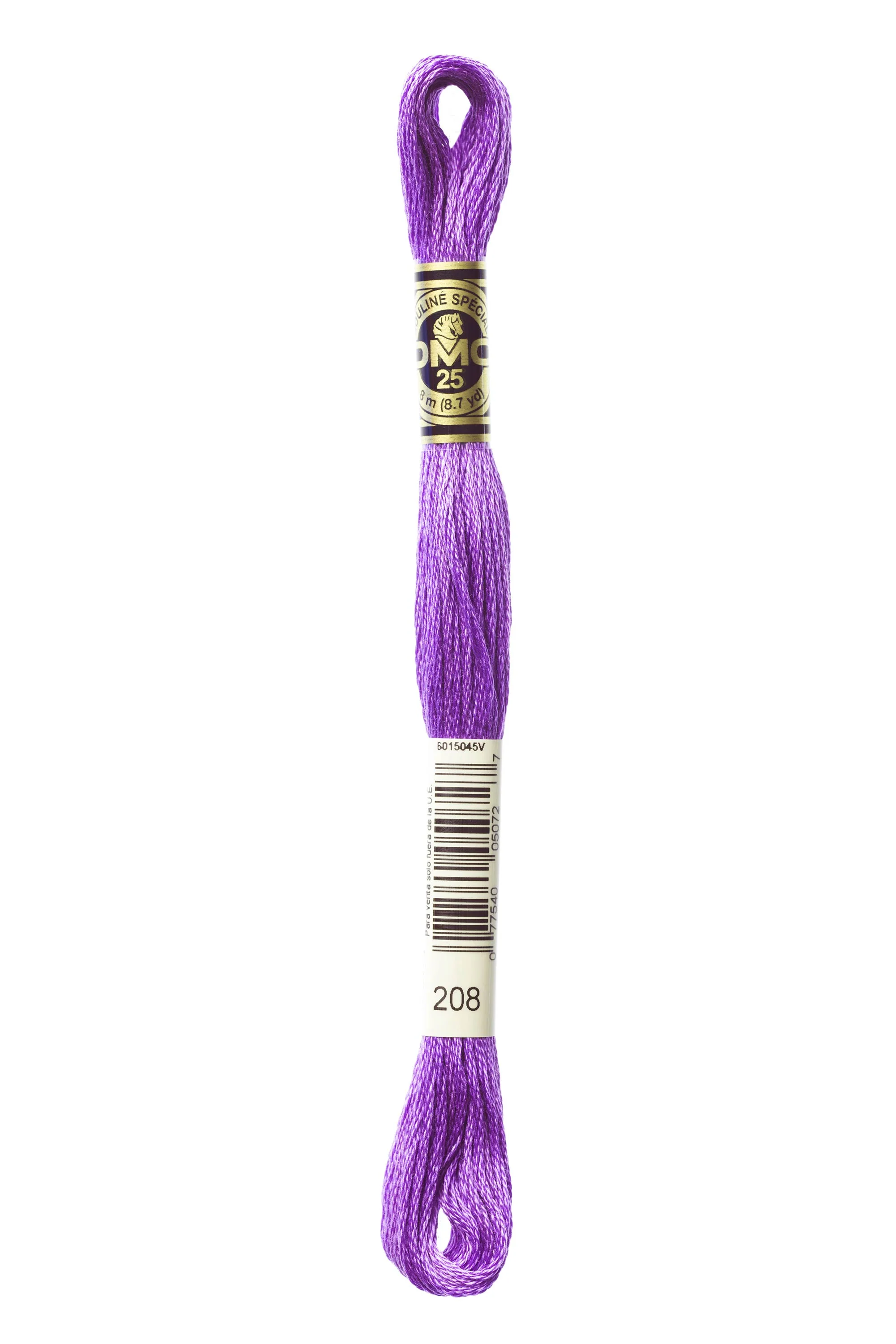 DMC Embroidery Floss 8M (208 Very Dark Lavender)