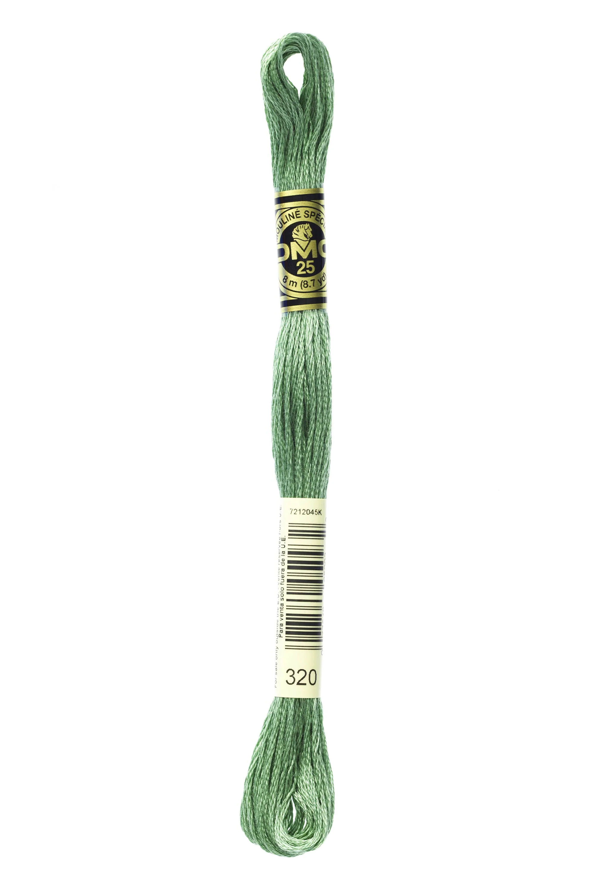 DMC Embroidery Floss 8M (320 Medium Pistachio Green)