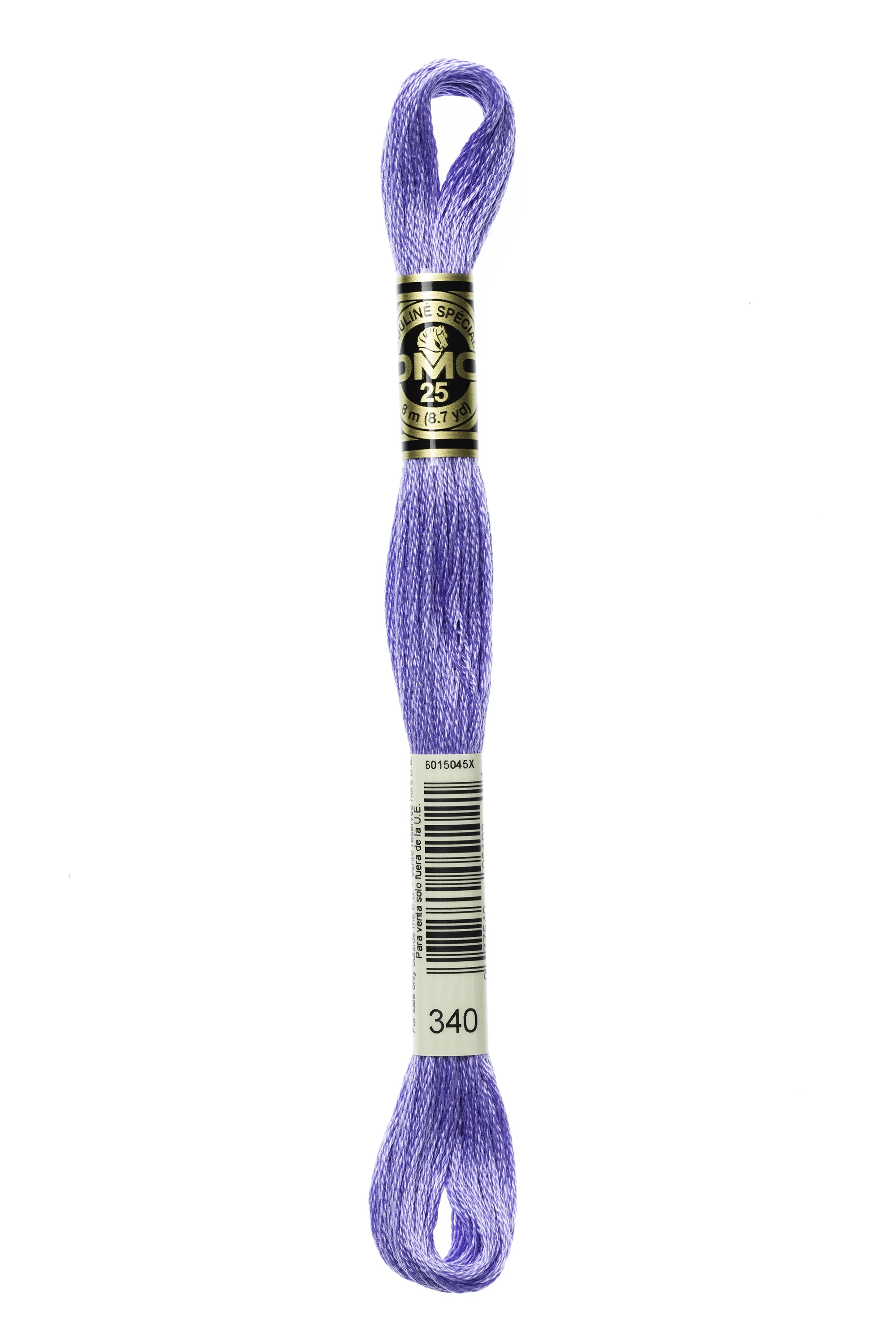 DMC Embroidery Floss 8M (340 Medium Blue Violet)