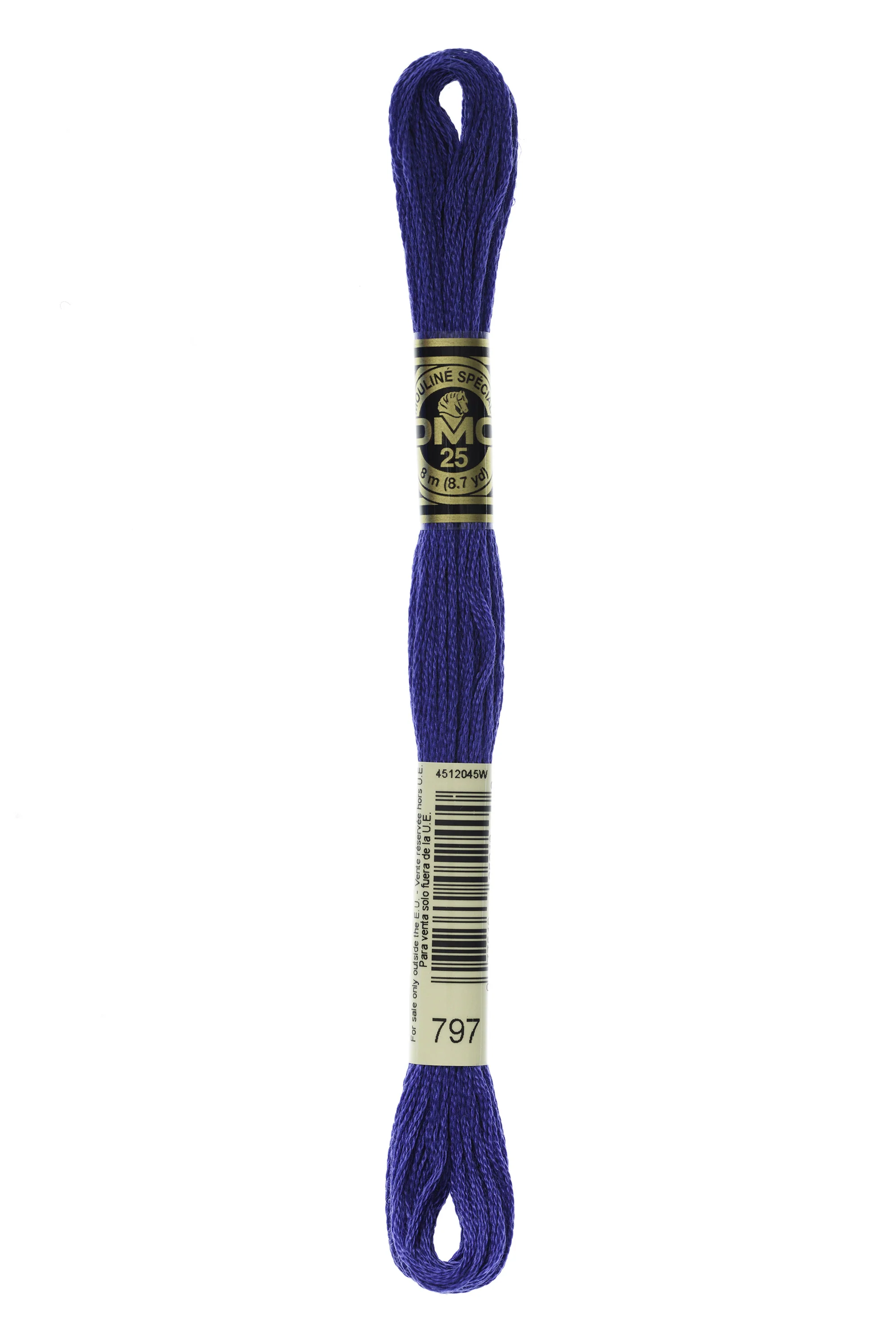 DMC Embroidery Floss 8M (797 Royal Blue)