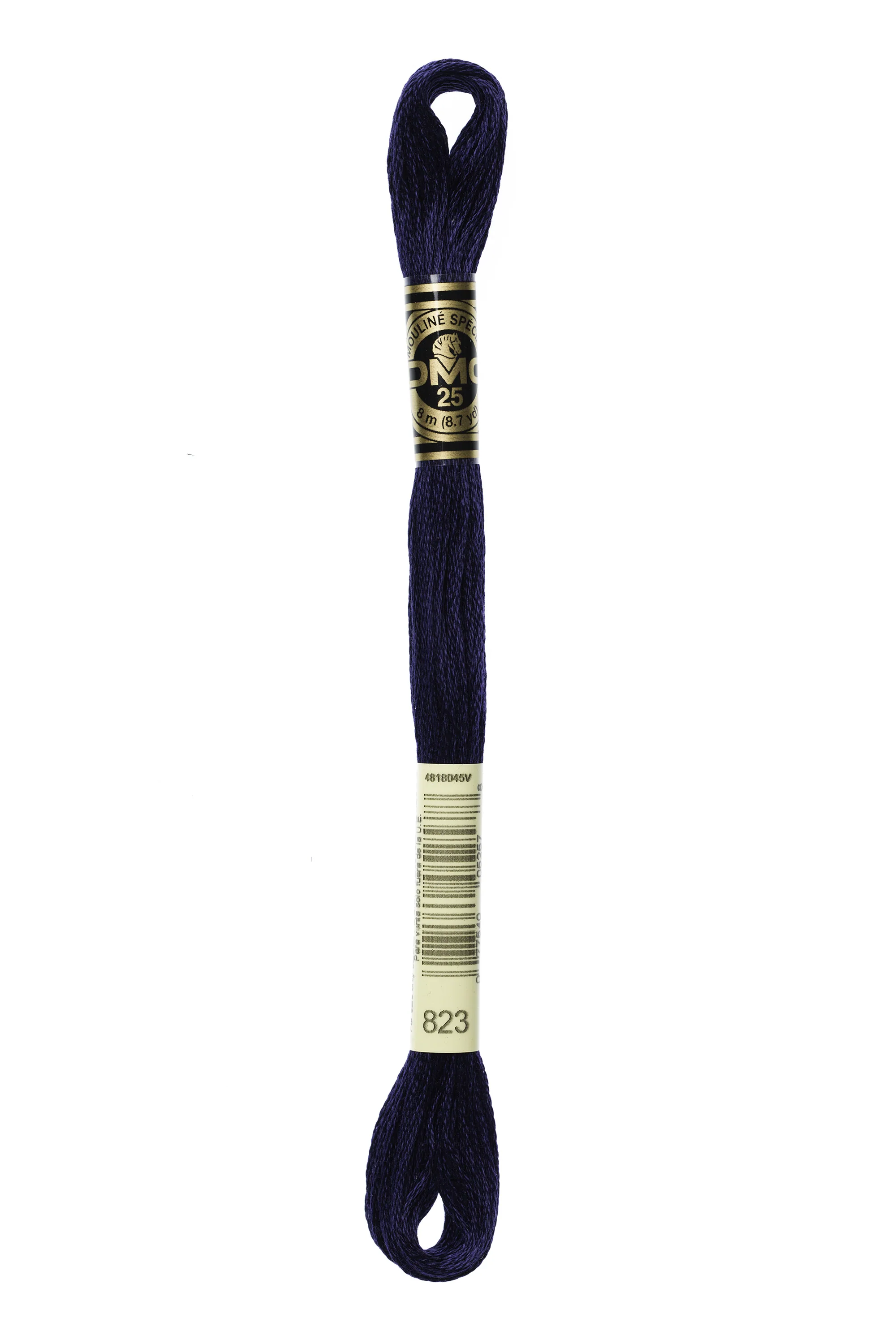 DMC Embroidery Floss 8M (823 Dark Navy Blue)