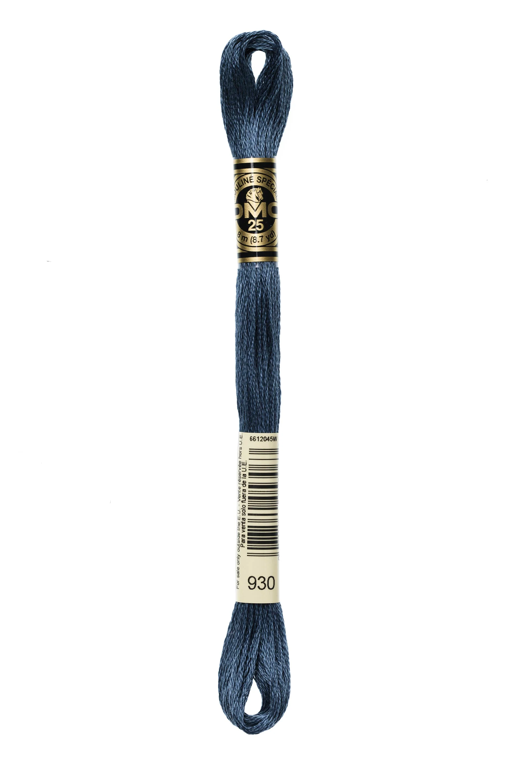 DMC Embroidery Floss 8M (930 Dark Antique Blue)
