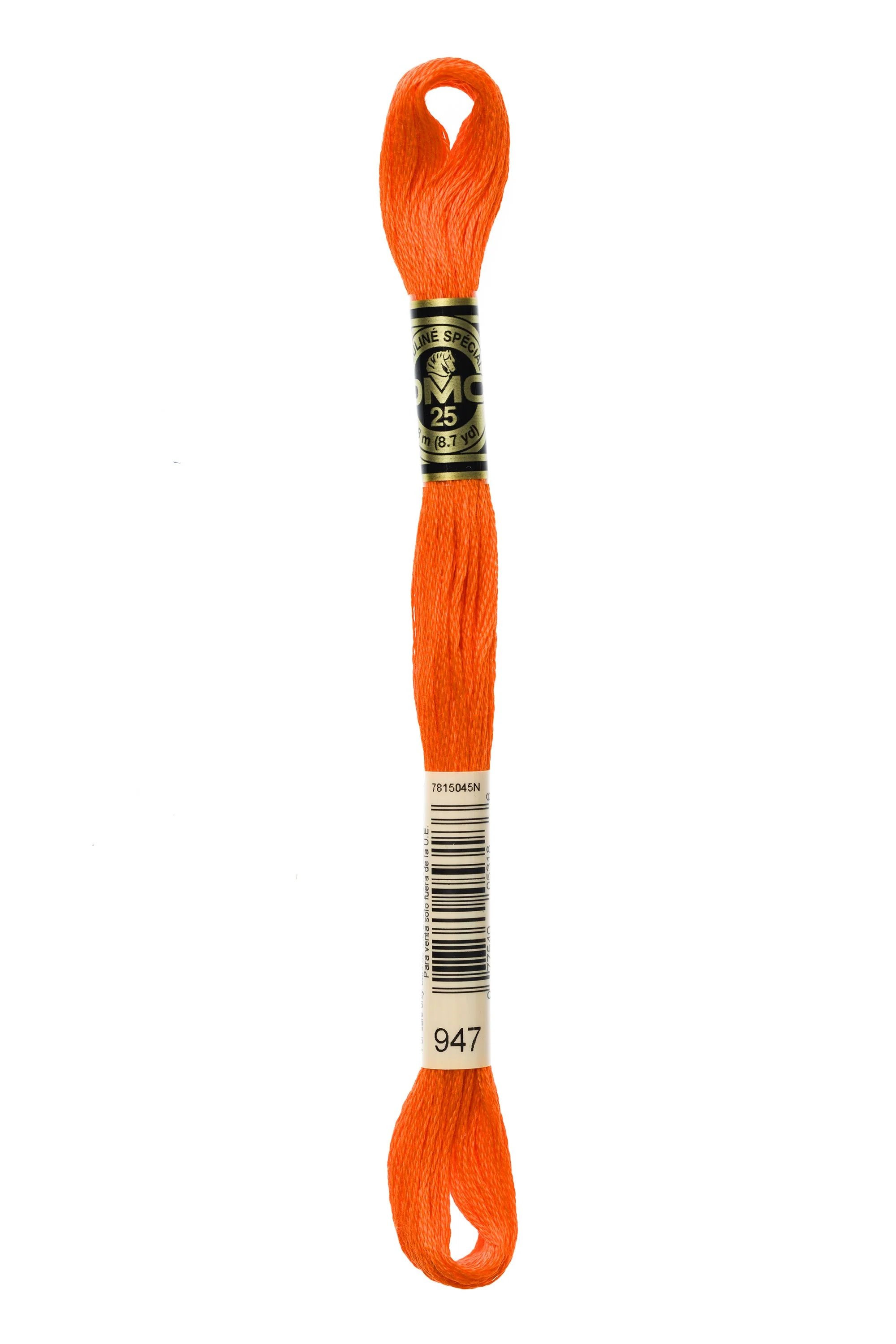 DMC Embroidery Floss 8M (947 Burnt Orange )