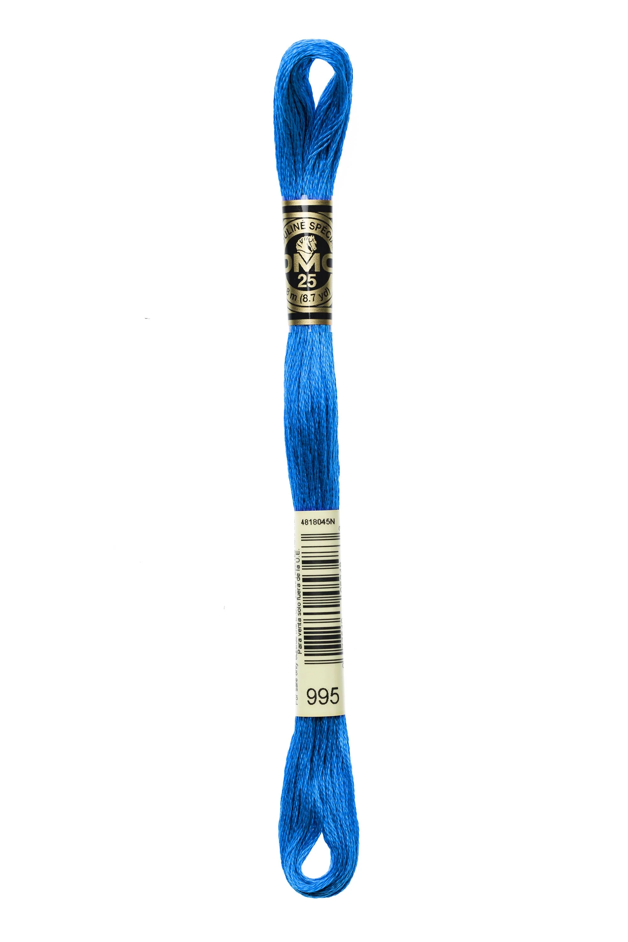 DMC Embroidery Floss 8M (995 Dark Electric Blue)