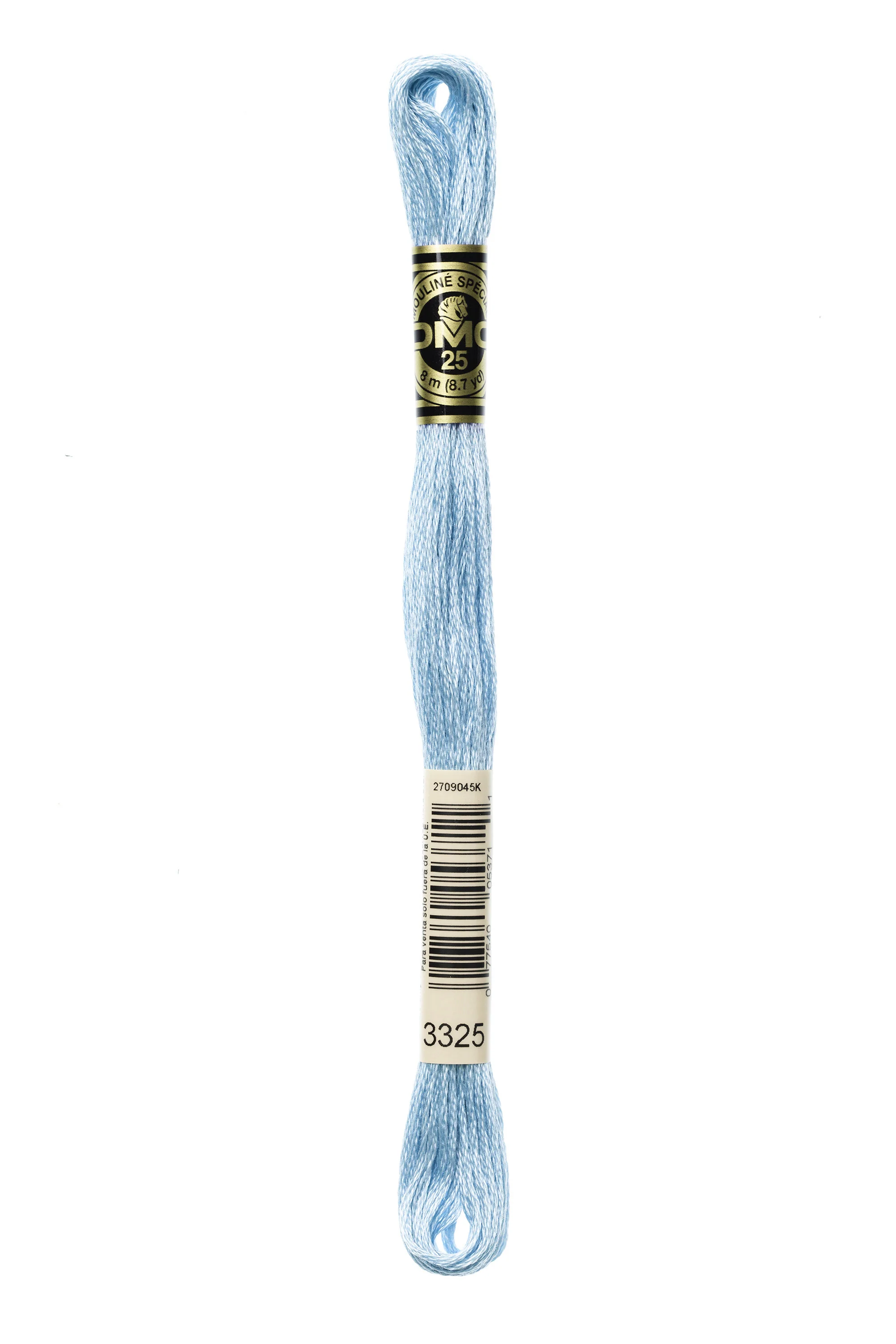DMC Embroidery Floss 8M (3325 Light Baby Blue)
