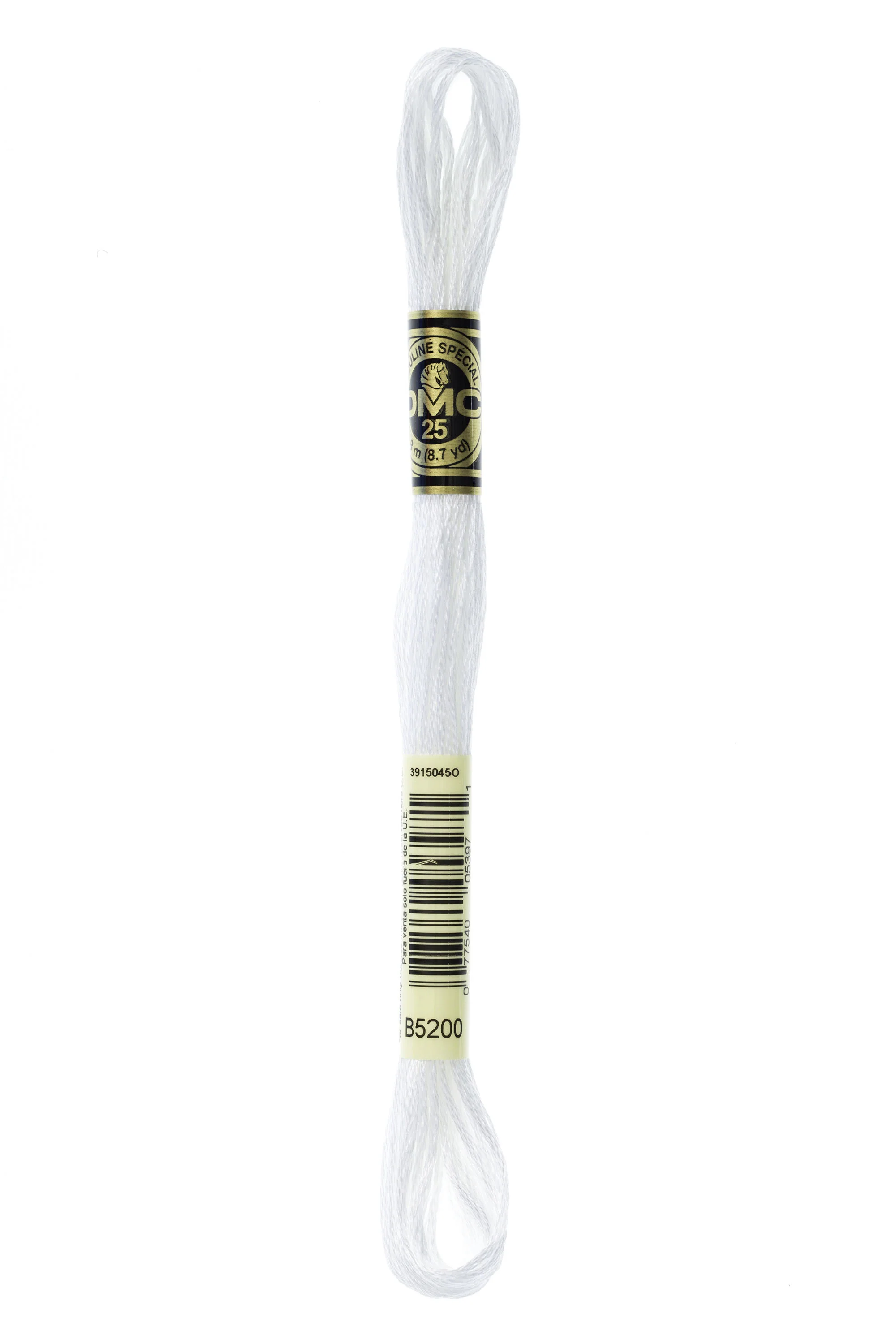 DMC Embroidery Floss 8M (B5200 Snow White)