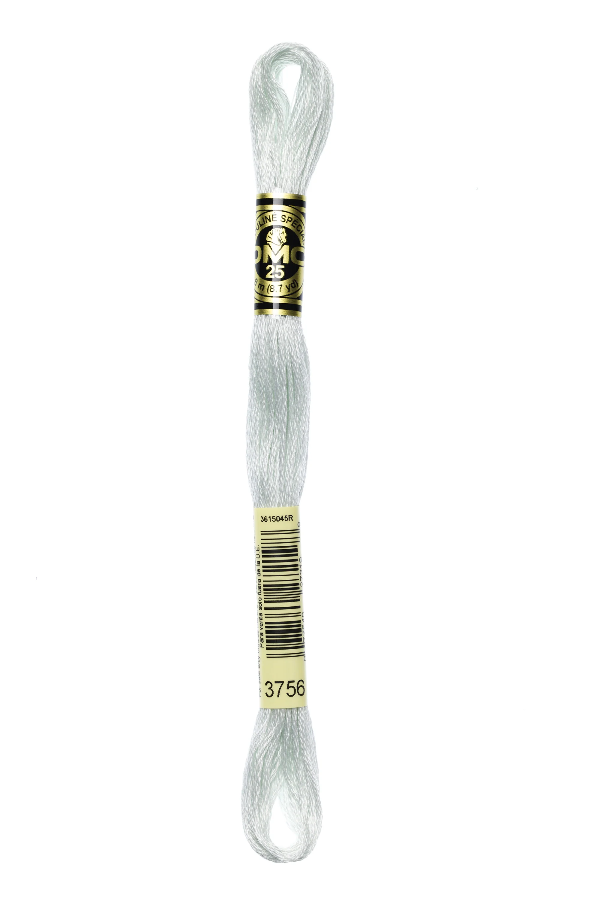 DMC Embroidery Floss 8M (3756 Baby Blue)