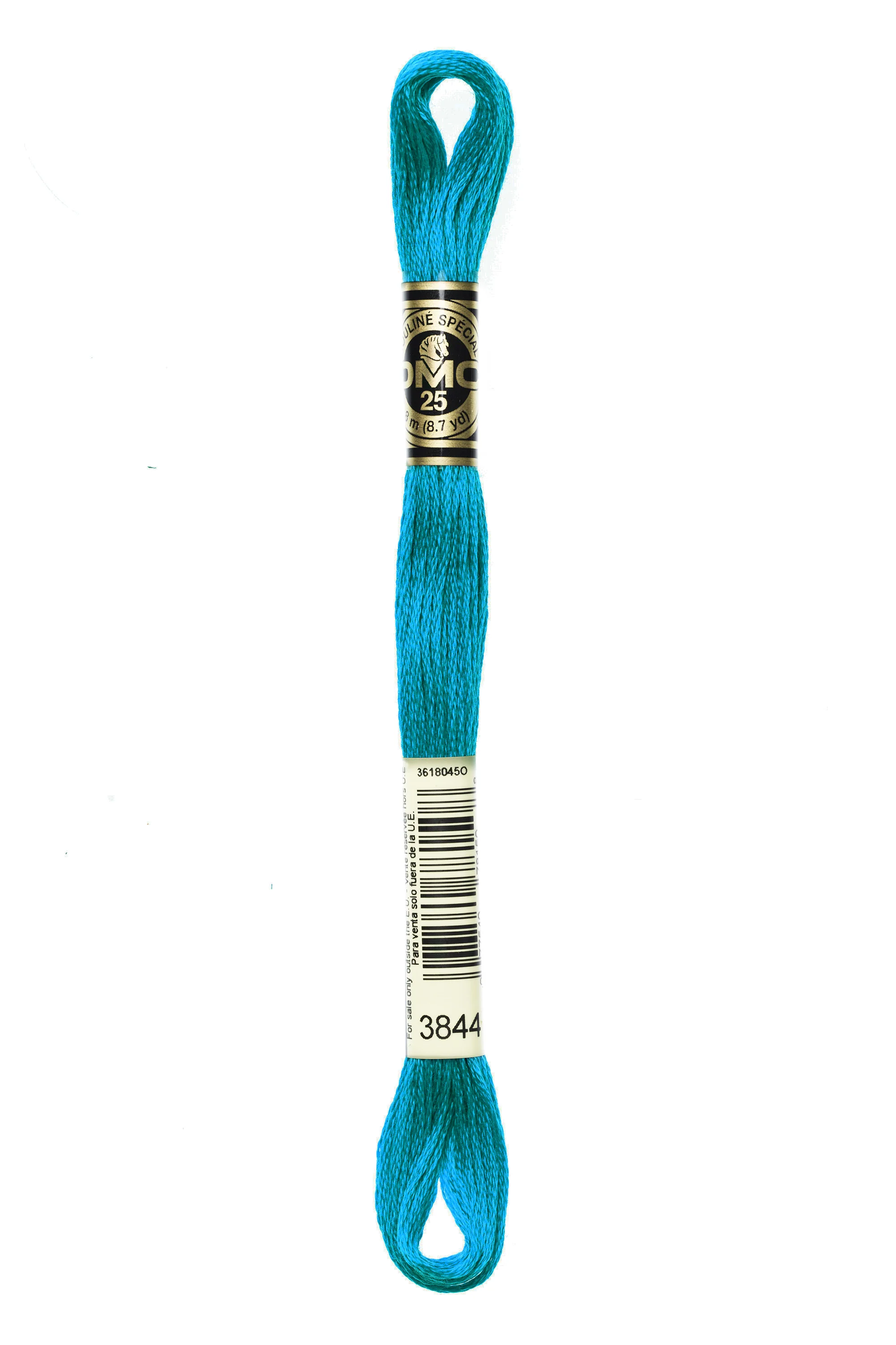 DMC Embroidery Floss 8M (3844 Dark Bright Turquoise)
