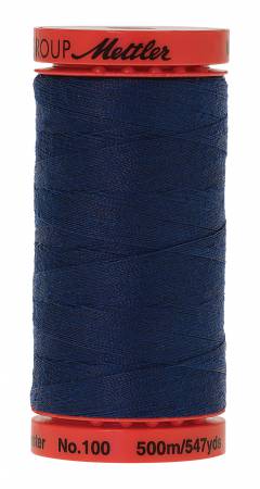 Metrosene Poly Thread 50wt 500m/547yds Night Blue 9145-0823
