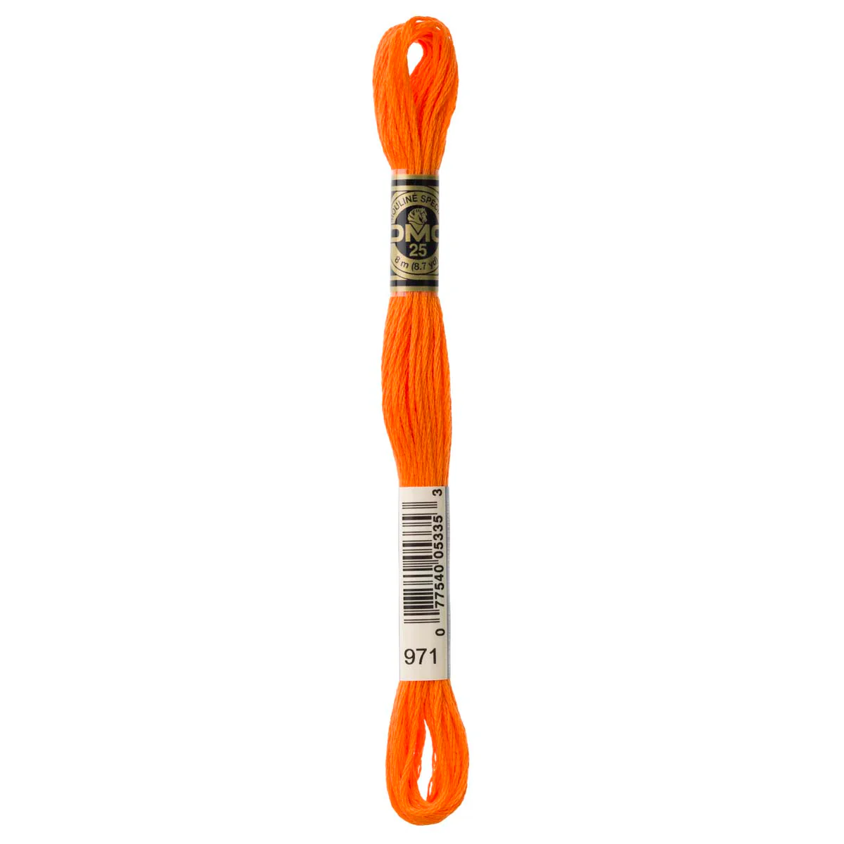 DMC Embroidery Floss 8M (971 Pumpkin)