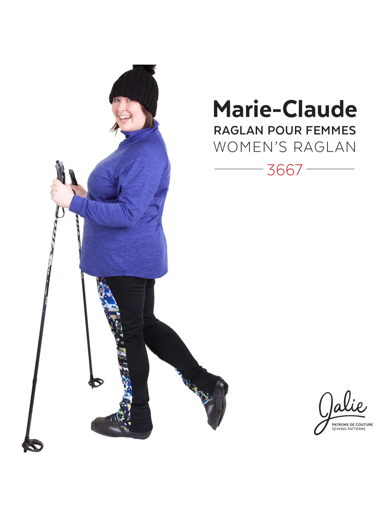 Jalie 3667 - Marie-Claude Raglan Pullover 2yrs-22 - Image 5