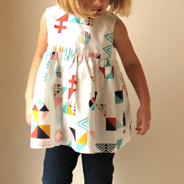 Made by Rae Geranium Dress & Top Sizes 0-5T - Image 6