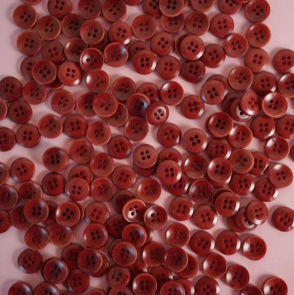 1/2" Corozo Nut Button - 6 pack - Image 3