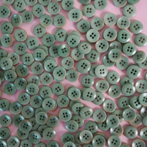1/2" Corozo Nut Button - 6 pack - Image 7