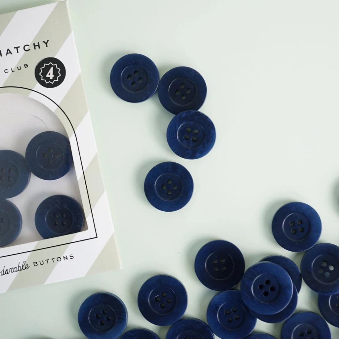 1" Corozo Nut Buttons - 4 packs - Image 4