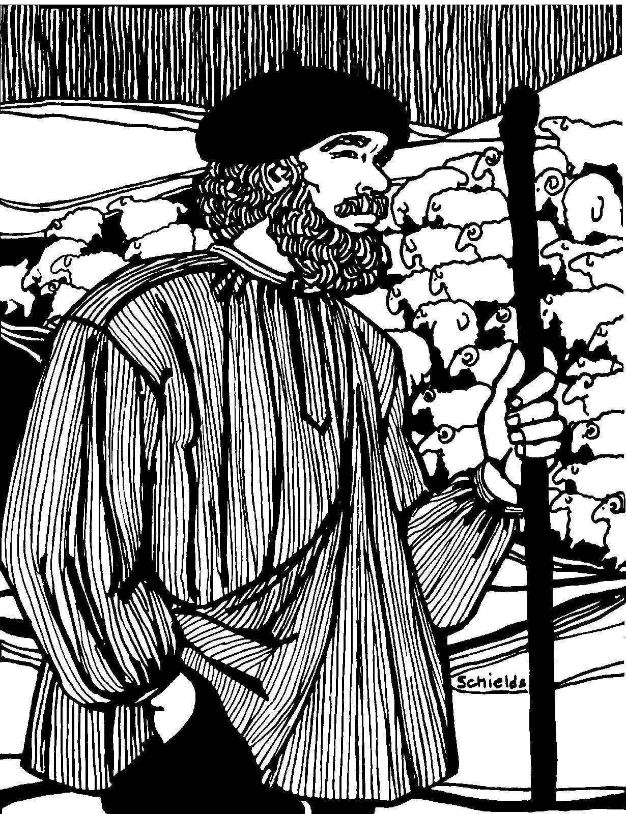 Folkwear French Cheesemaker's Smock Pattern - Image 3