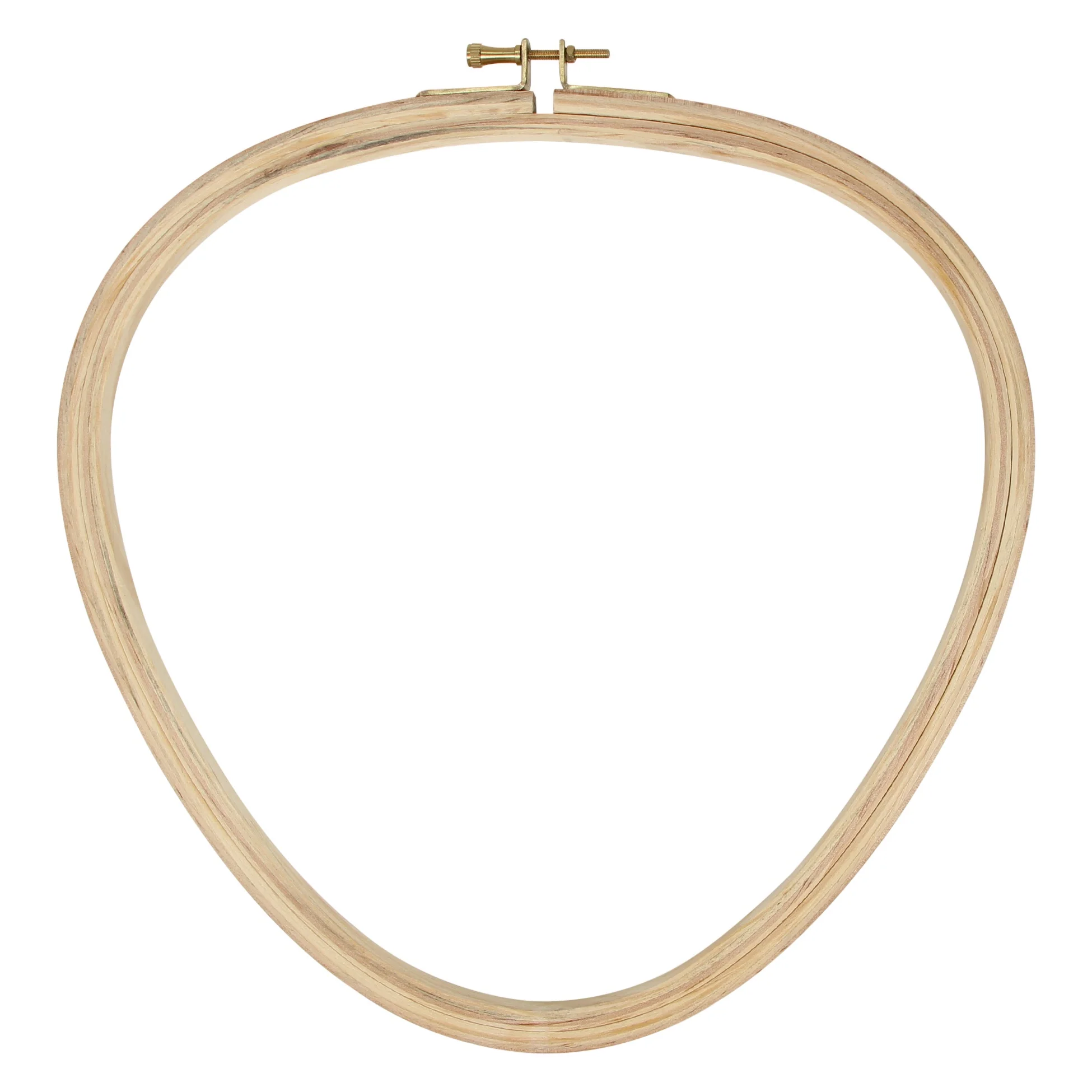 10" (25 cm) Wooden Triangle Embroidery Hoop