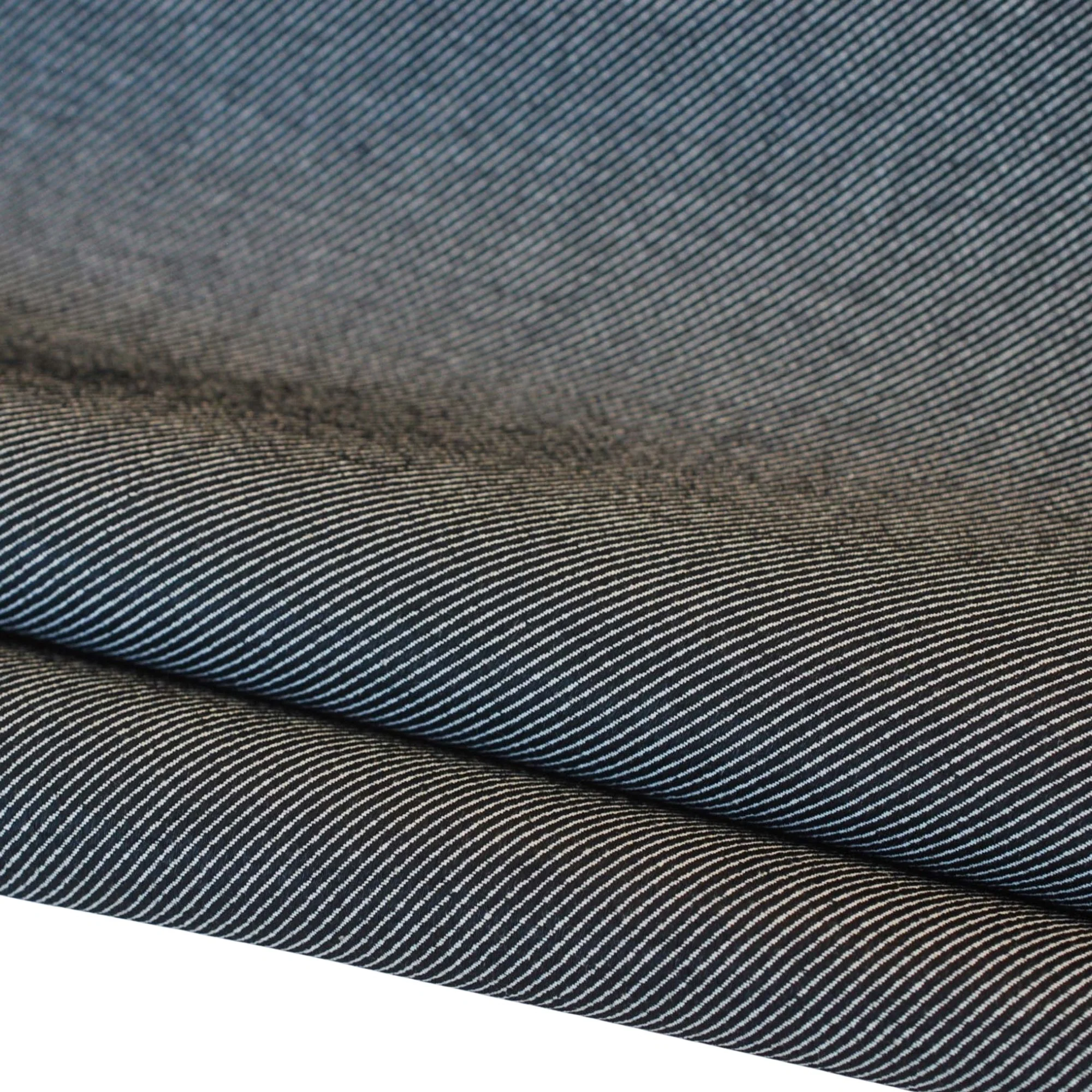 12oz Refined Twill Denim in Black