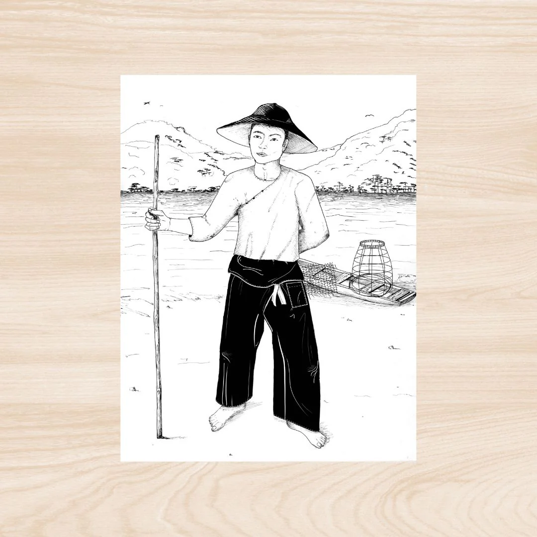 Folkwear Thai Fisherman Pants Pattern