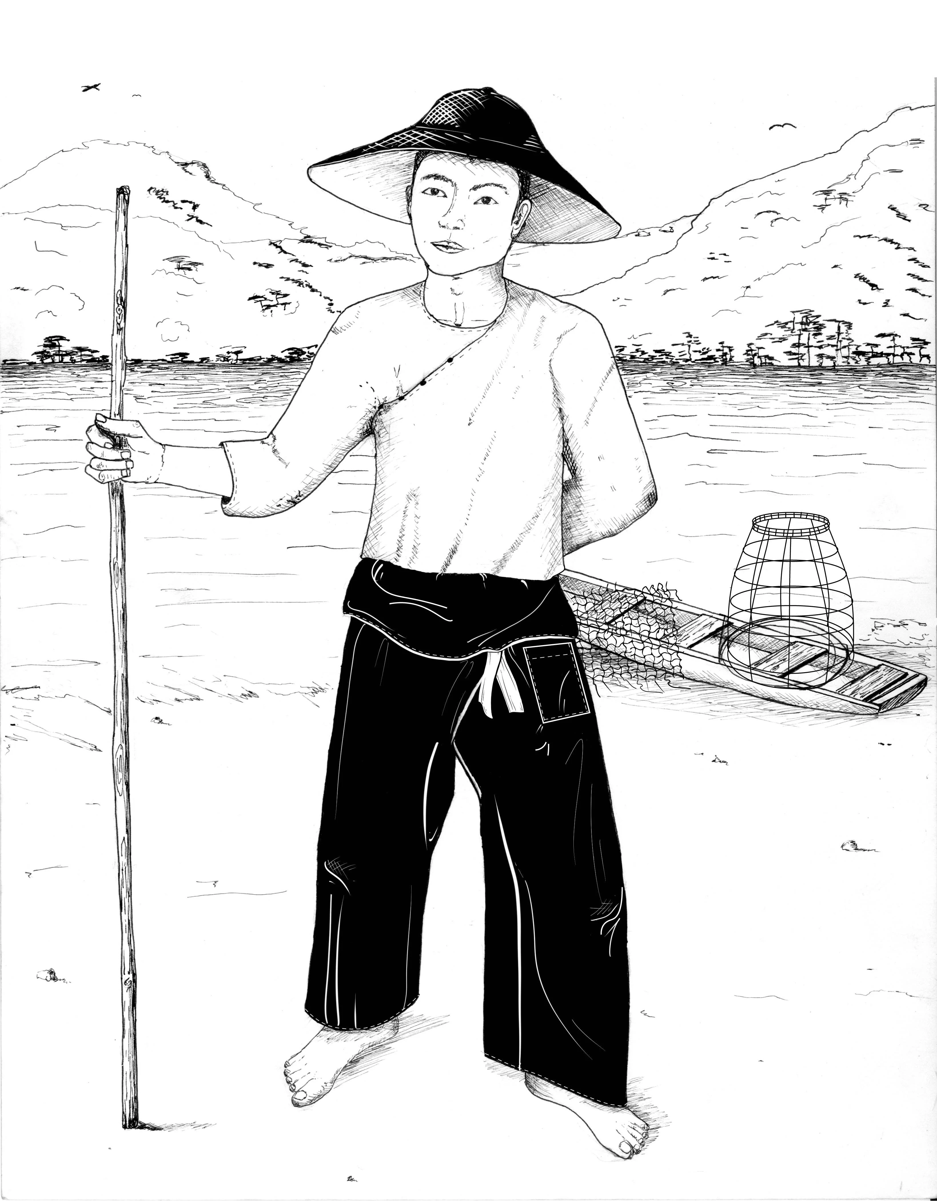 Folkwear Thai Fisherman Pants Pattern - Image 15
