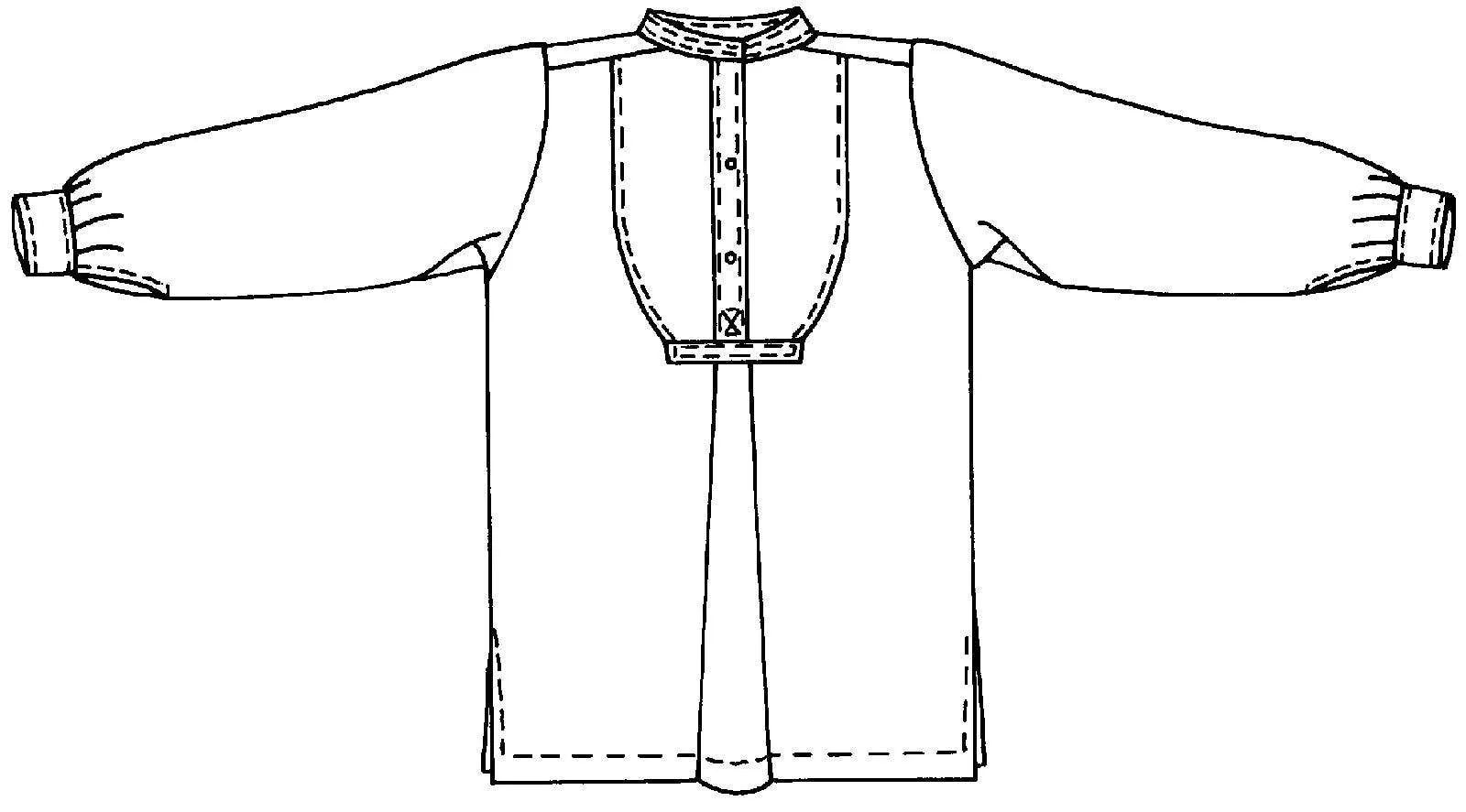 Folkwear Victorian Shirt Pattern - Image 11