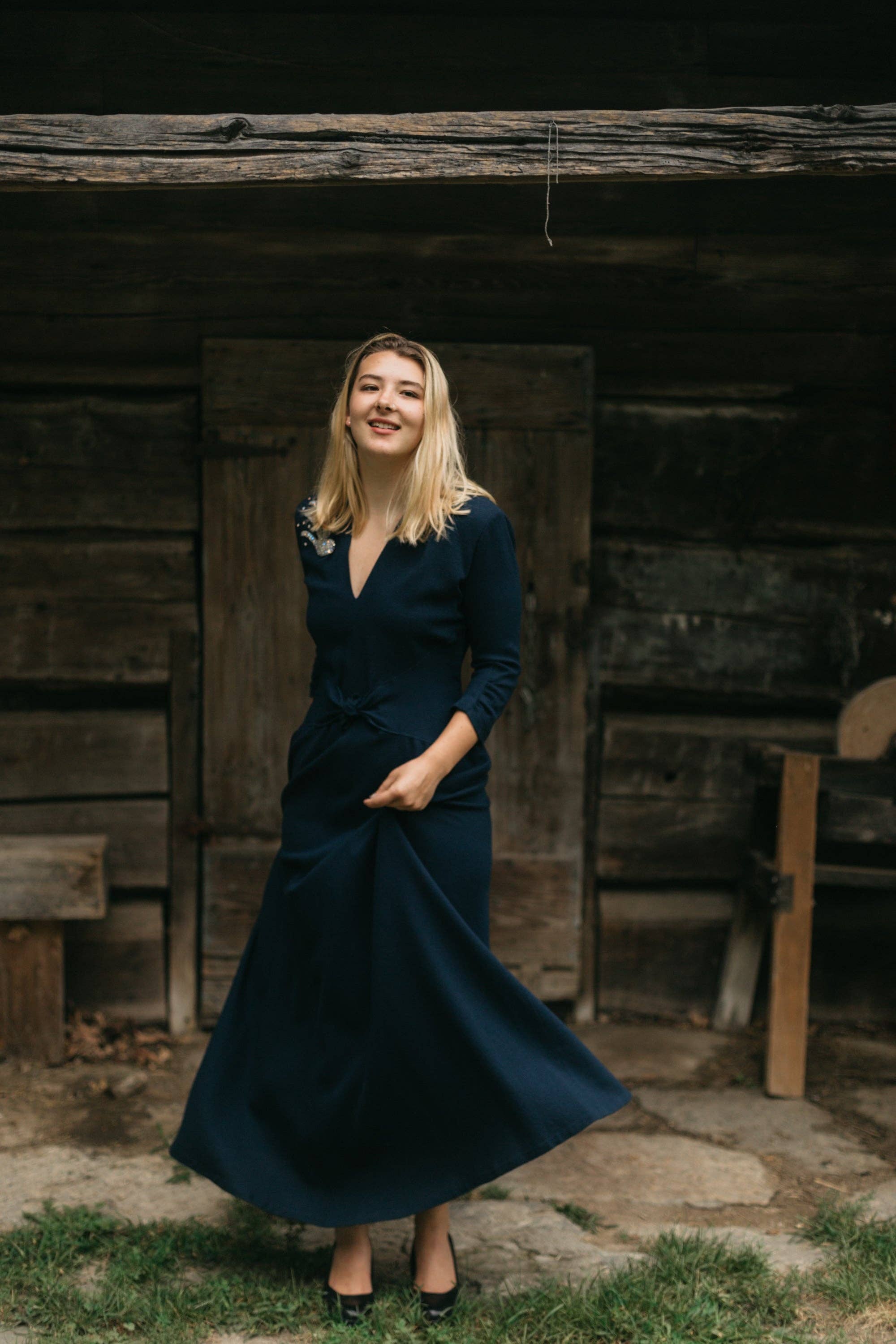 Folkwear Glamour Girl Dress Pattern - Image 3