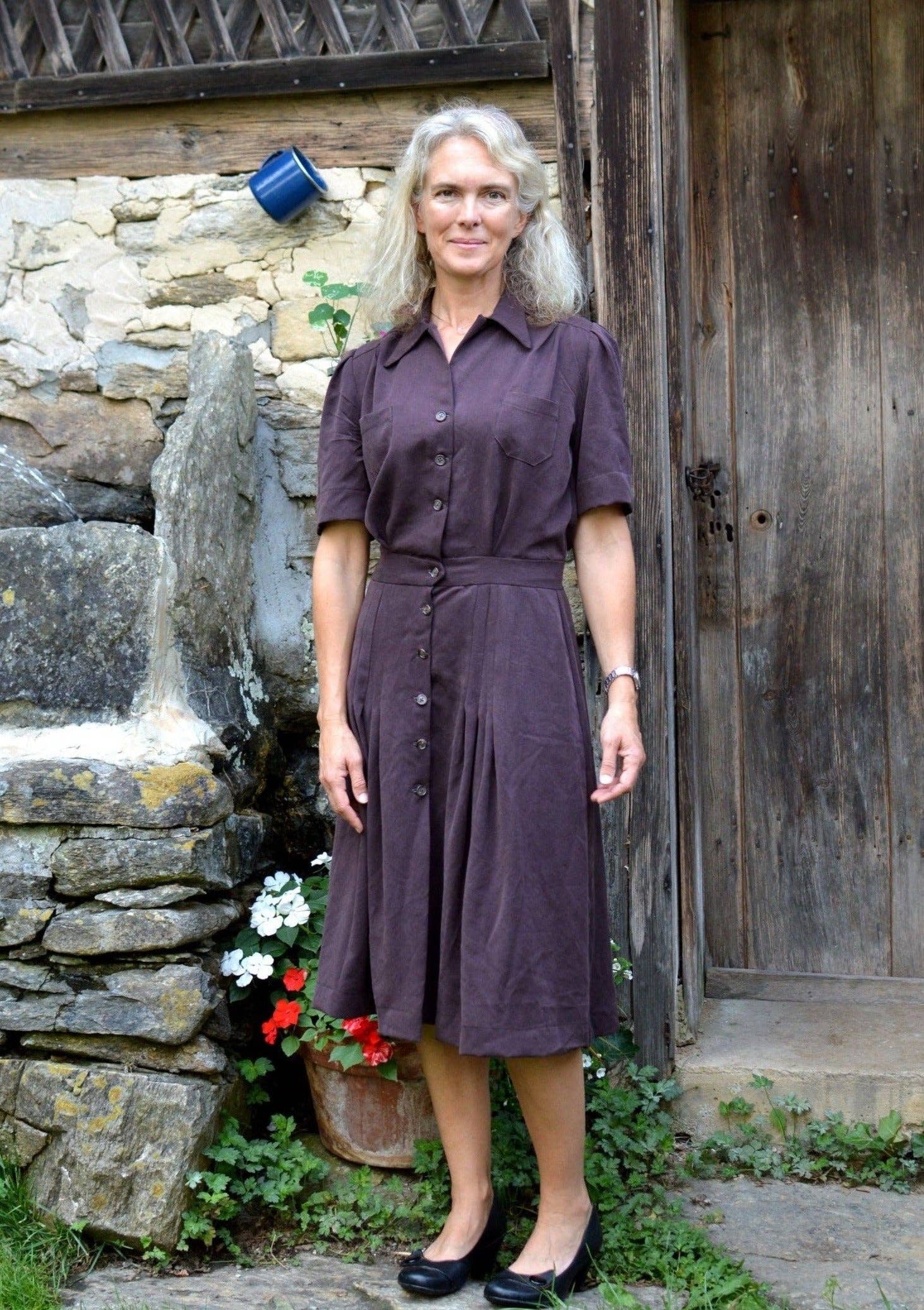 Folkwear Sporty Forties' Dress Pattern - Image 2