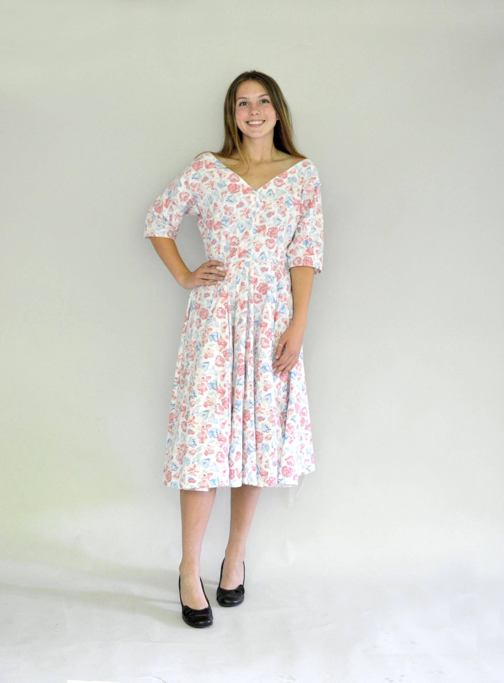 Folkwear Fifties' Fit and Flair Dress Pattern - Image 4
