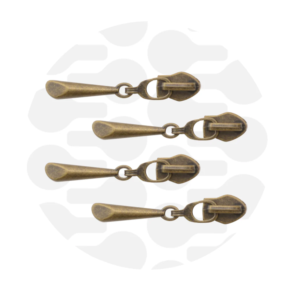#5 Drop Zipper Pulls - 4 per Pack