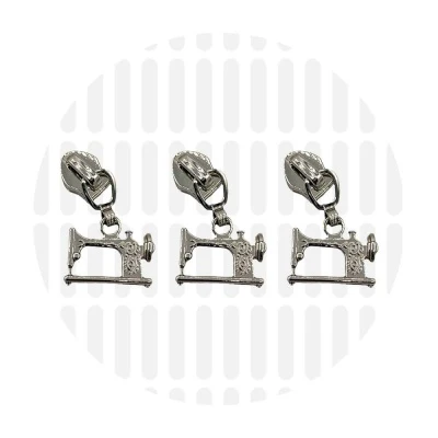 #5 Sewing Machine Zipper Pulls - 3 per Pack - Image 2