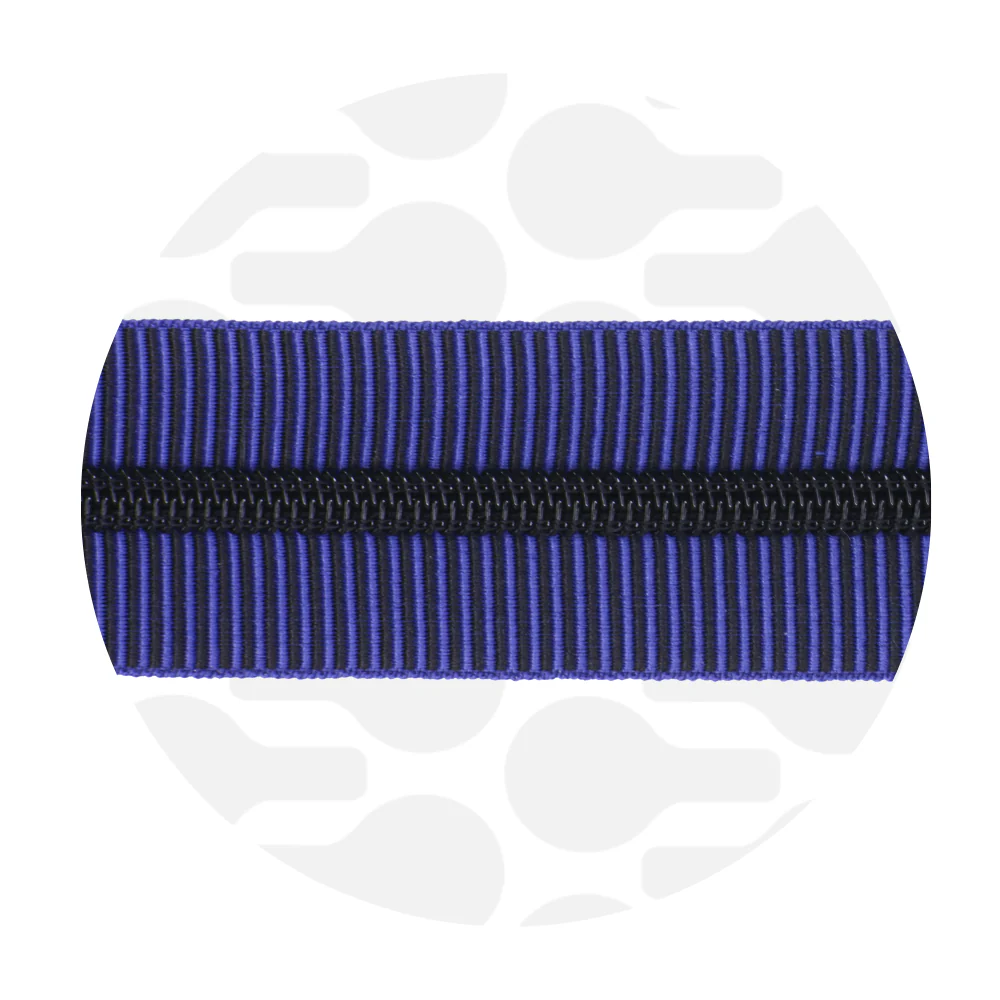 #5 Zipper Tape Precut in 1m Length Matte Black Coil - Image 6