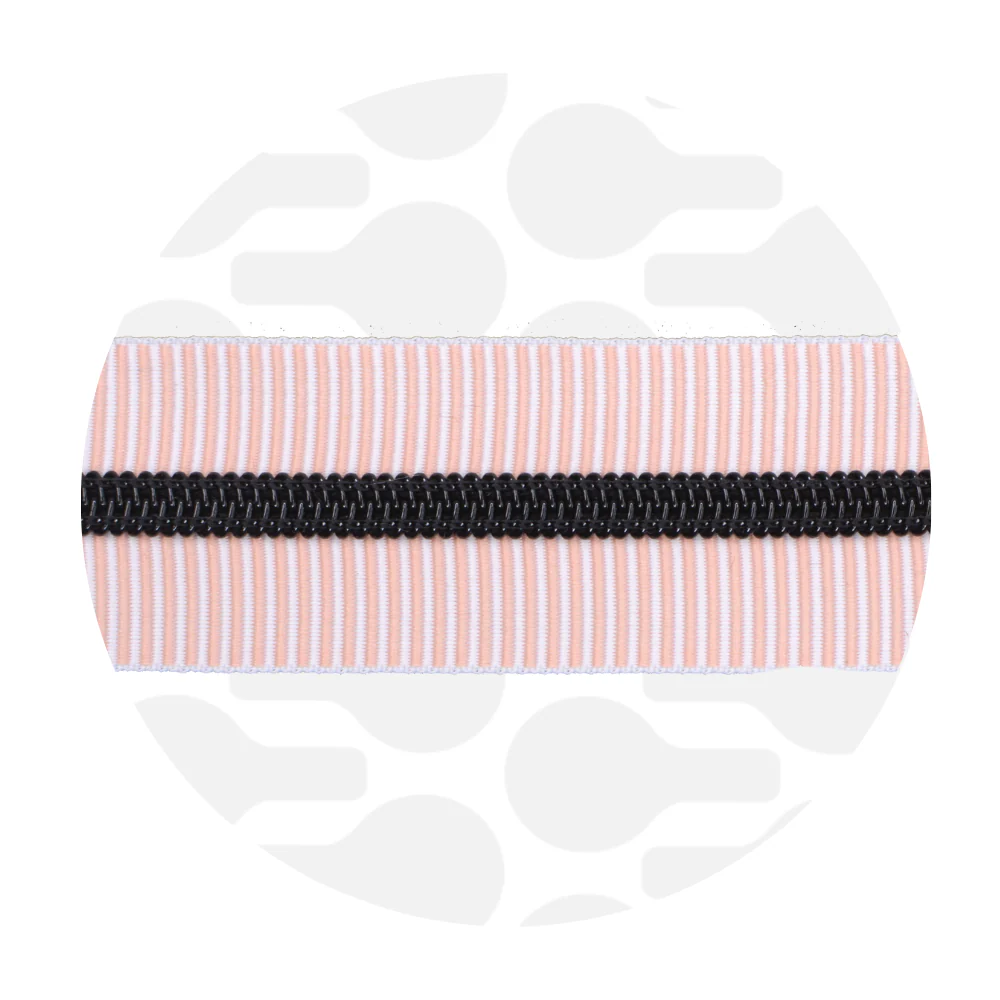 #5 Zipper Tape Precut in 1m Length Matte Black Coil - Image 7