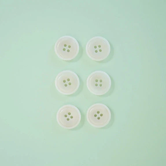 7/8" Corozo Nut Button - 6 pack - Image 10