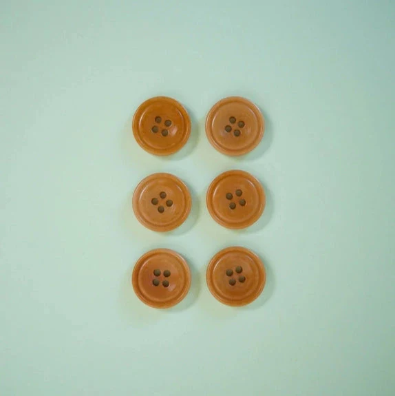 7/8" Corozo Nut Button - 6 pack - Image 4