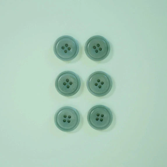 7/8" Corozo Nut Button - 6 pack - Image 6