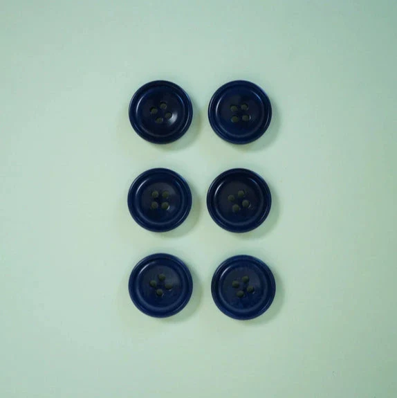 7/8" Corozo Nut Button - 6 pack - Image 8