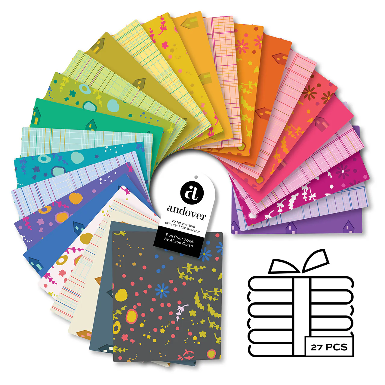 Alison Glass Sun Print Fat Quarter Bundle