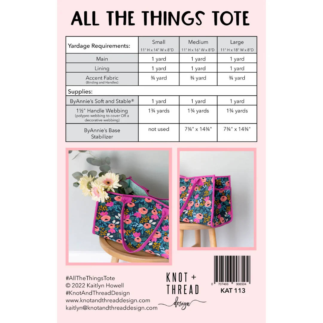 Knot & Thread Designs All the Things Tote - Image 5