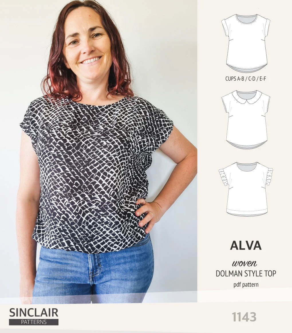 Sinclair Patterns Alva Top - US 0-30 - PDF Pattern - Image 11