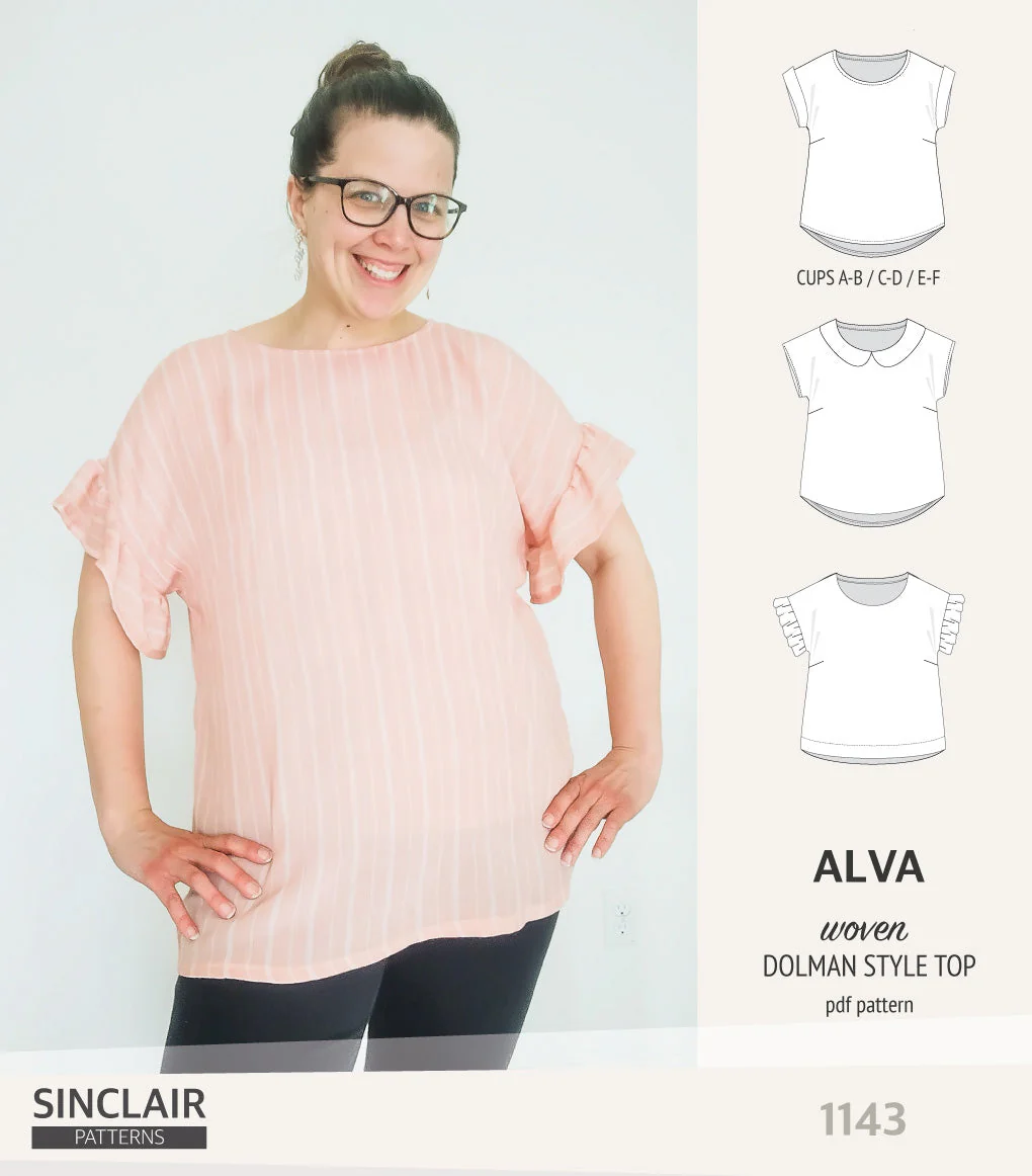 Sinclair Patterns Alva Top - US 0-30 - PDF Pattern - Image 17