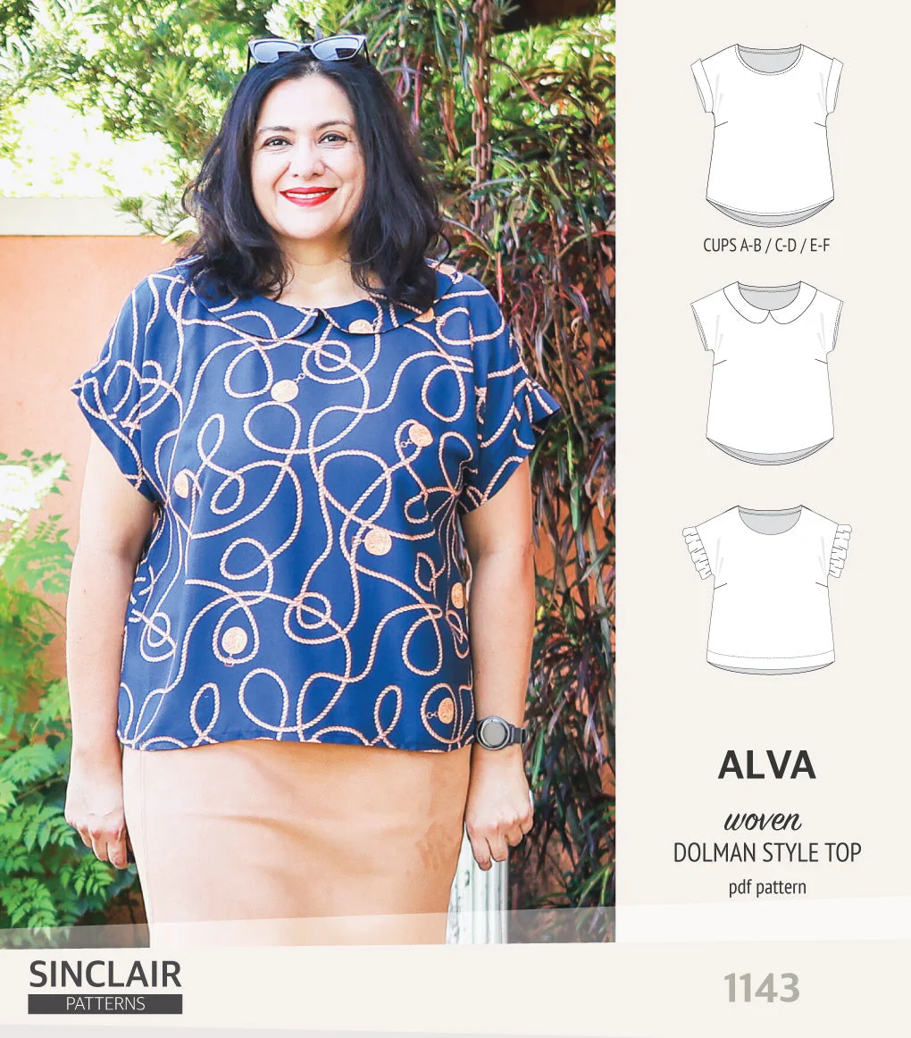 Sinclair Patterns Alva Top - US 0-30 - PDF Pattern - Image 30